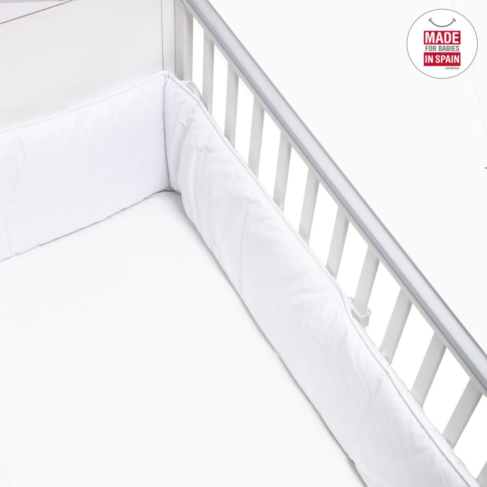 Protector de cuna blanco 360x30x3 cm - Maisons du Monde
