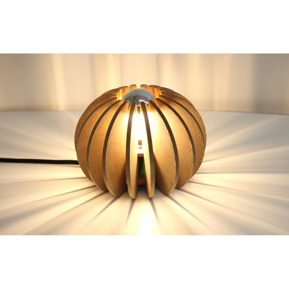 Lampe Ã poser Wrecking Ball Noir — vue 3