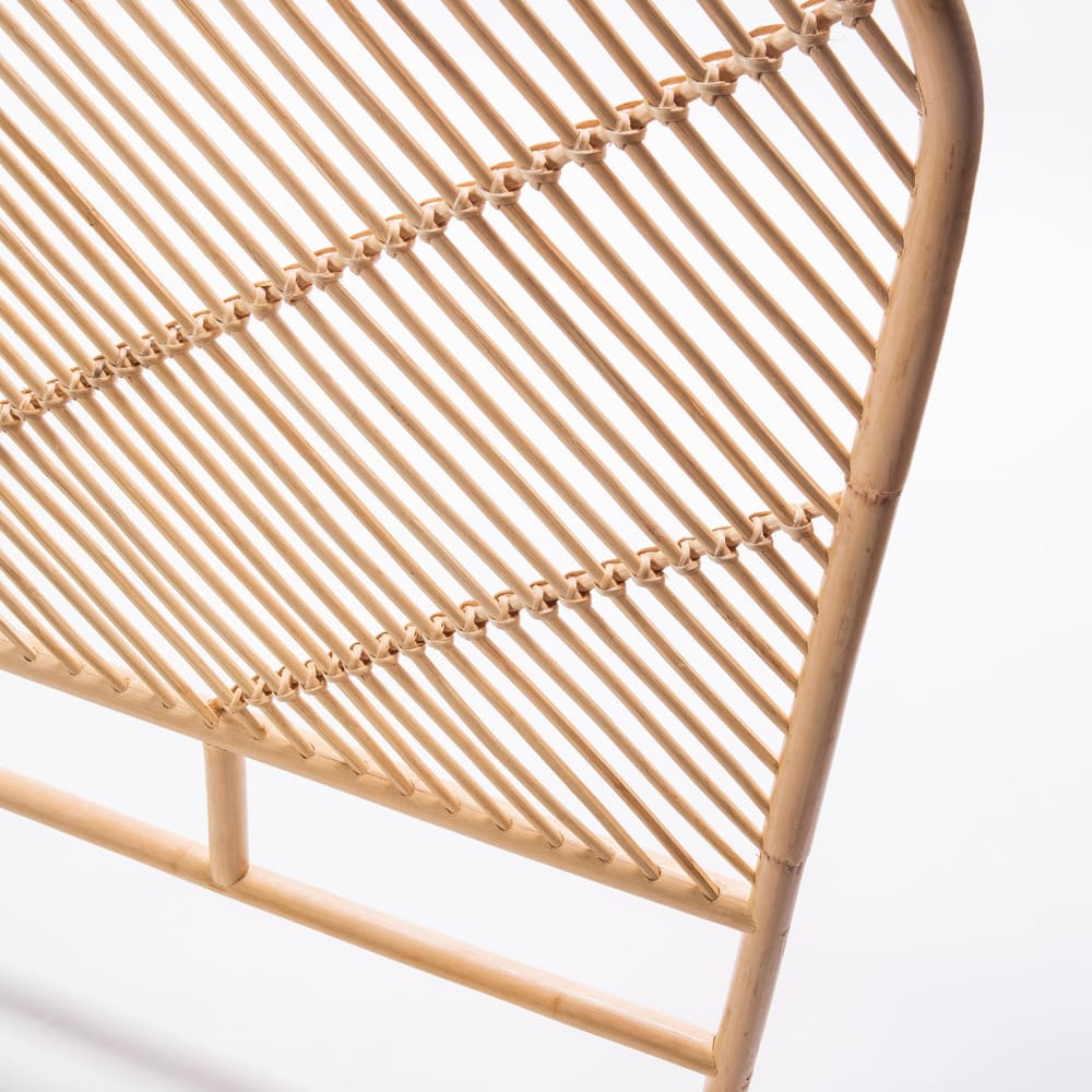 Tête de lit en rotin 148cm - Naturel