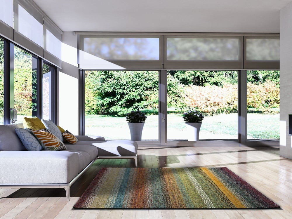 Tapis abstrait multicolore 160x230 cm