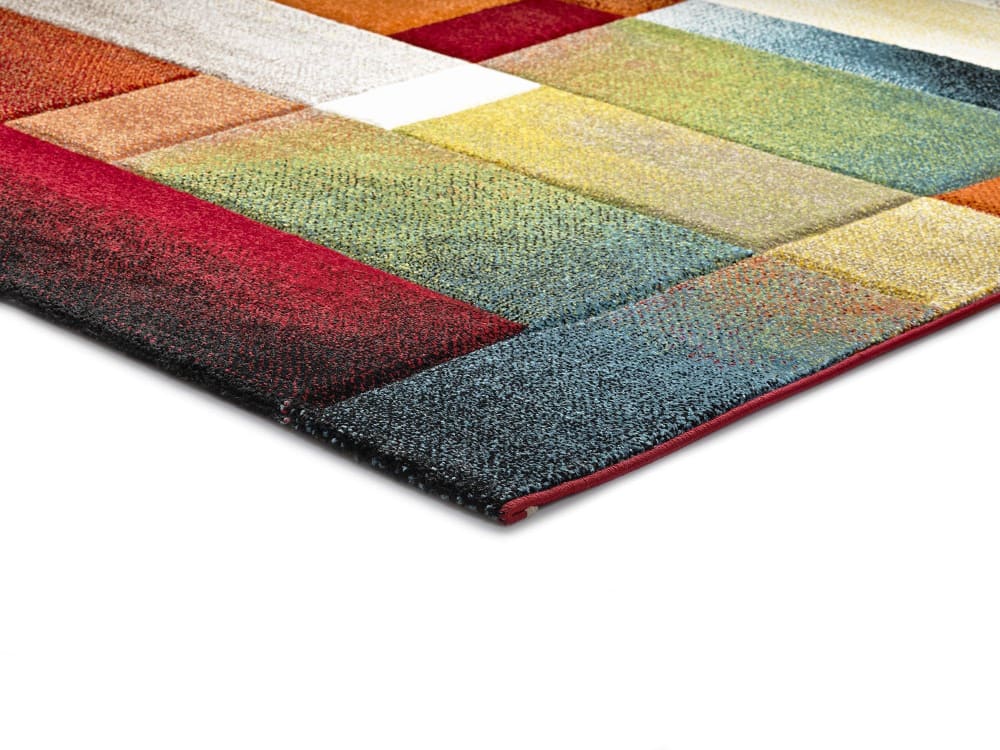 Tapis géométrique multicolore 160x230 cm — vue 4