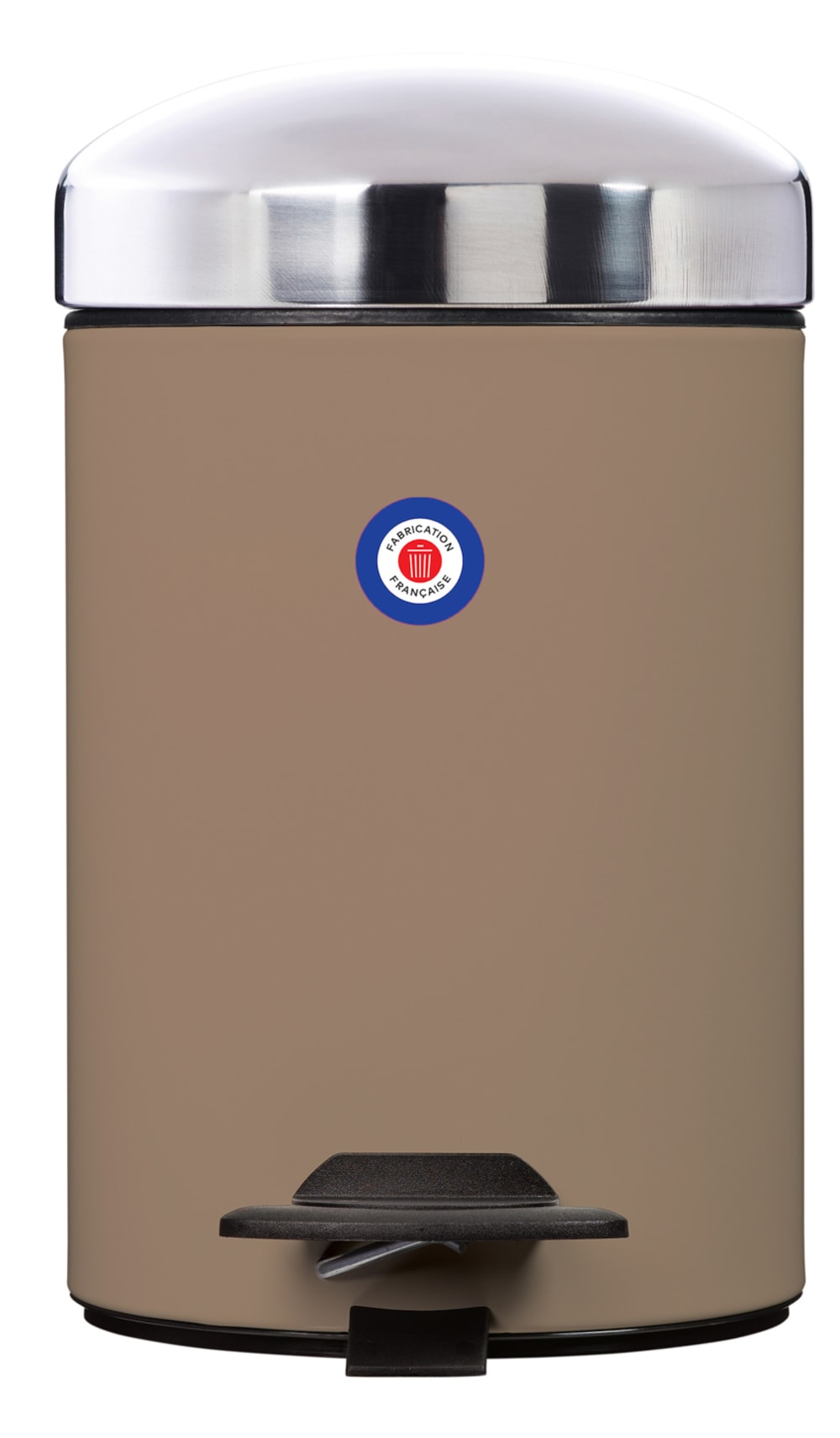 Poubelle de salle de bains à pédale 3L Fabriqué en France
