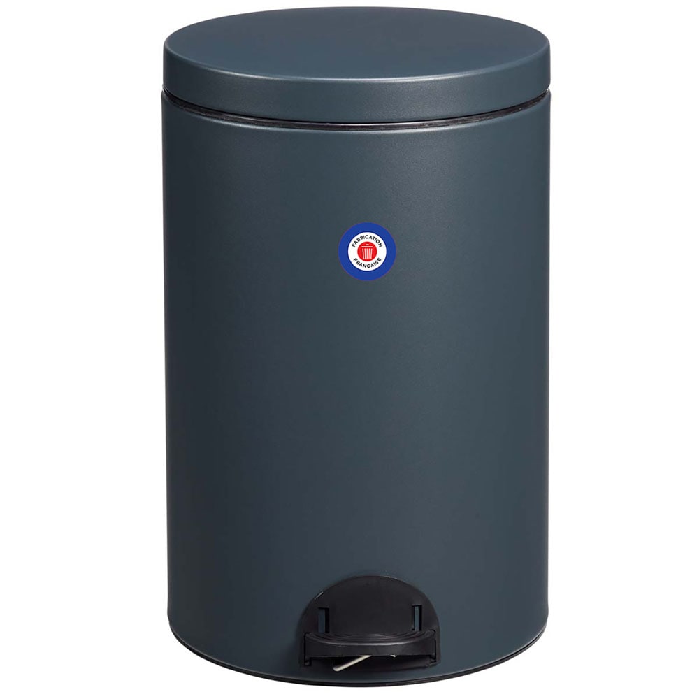 Poubelle de cuisine à pédale 20l fabriqué en france