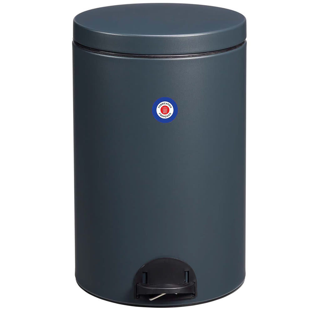 Poubelle de cuisine à pédale 14l fabriqué en france