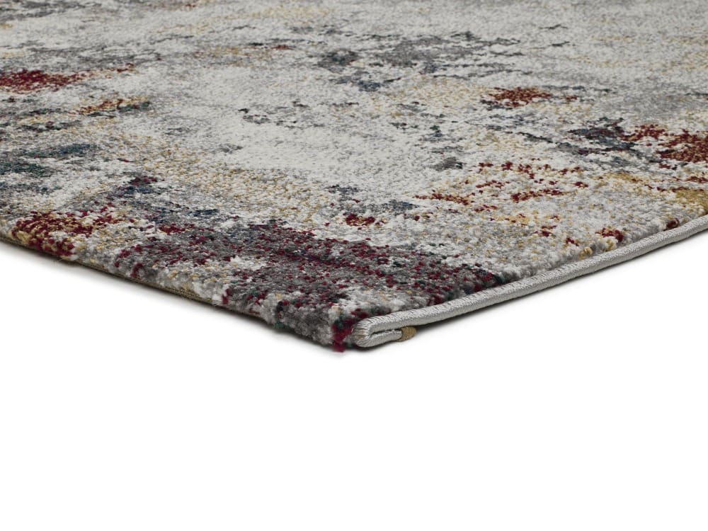 Tapis abstrait gris/multicolore 160x230 cm — vue 4