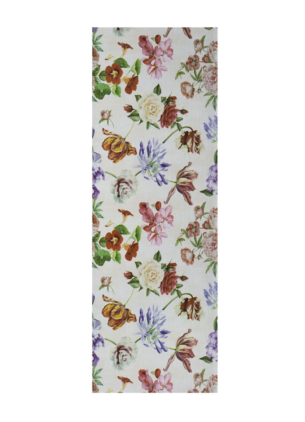 Alfombra vinílica de cocina multicolor 48x100 cm
