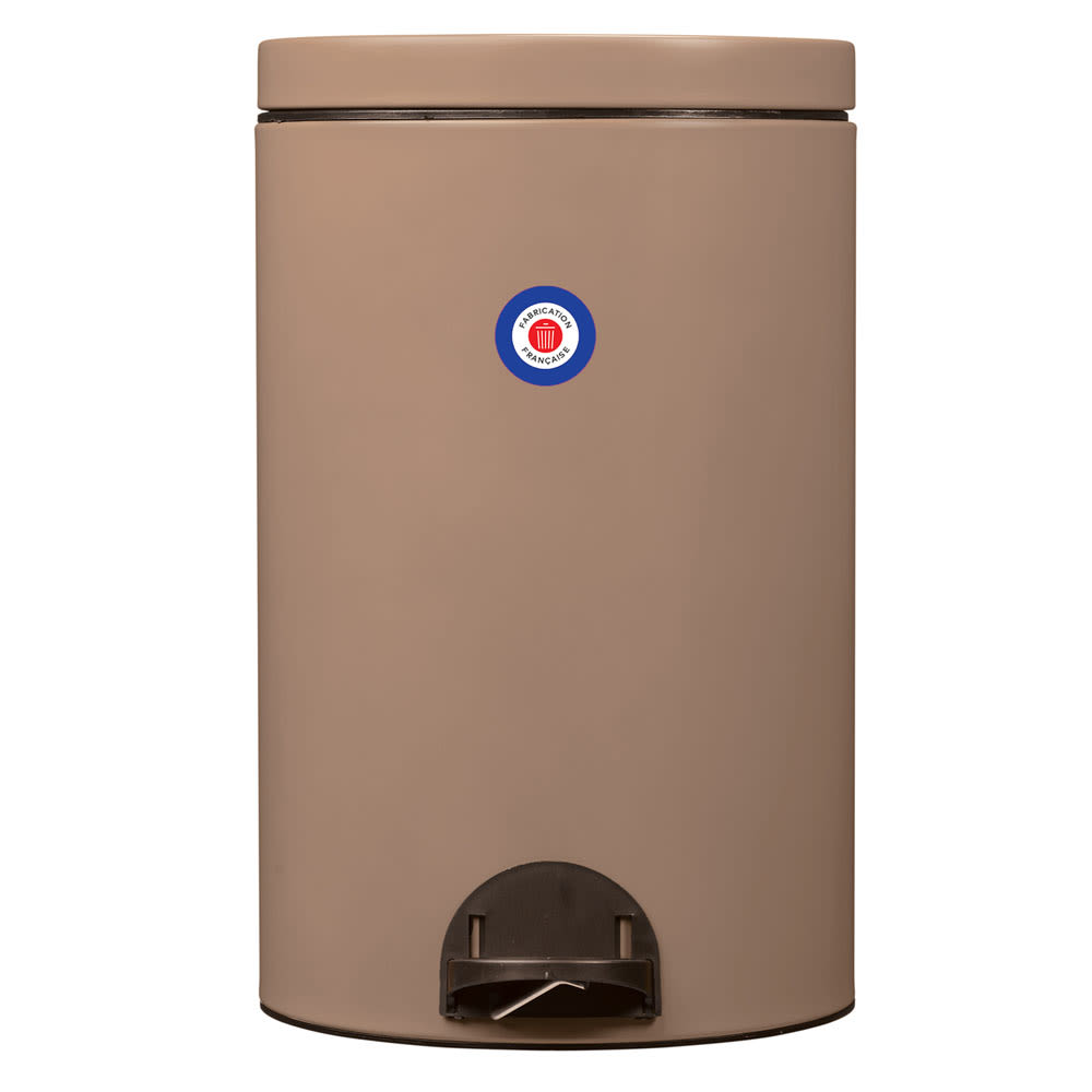 Poubelle de cuisine à pédale 20l fabriqué en france