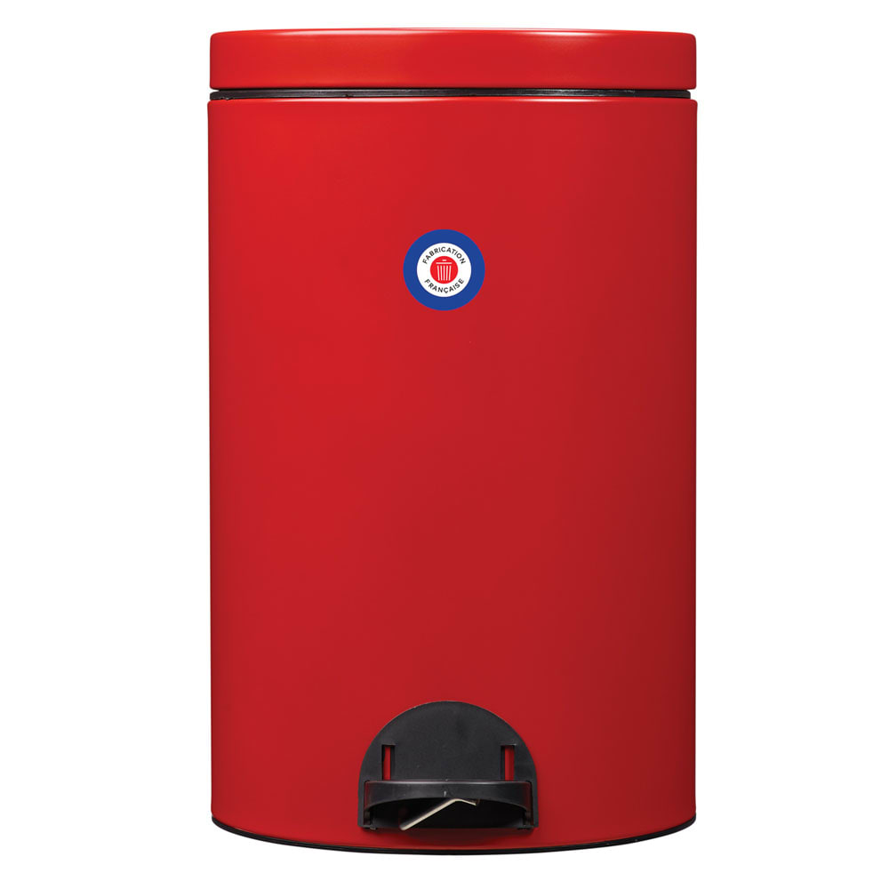 Poubelle de cuisine à pédale 20l fabriqué en france