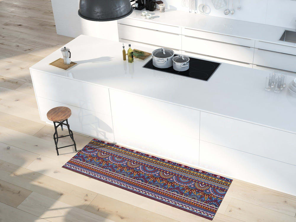 Alfombra vinílica de cocina multicolor 52x200 cm - Maisons du Monde