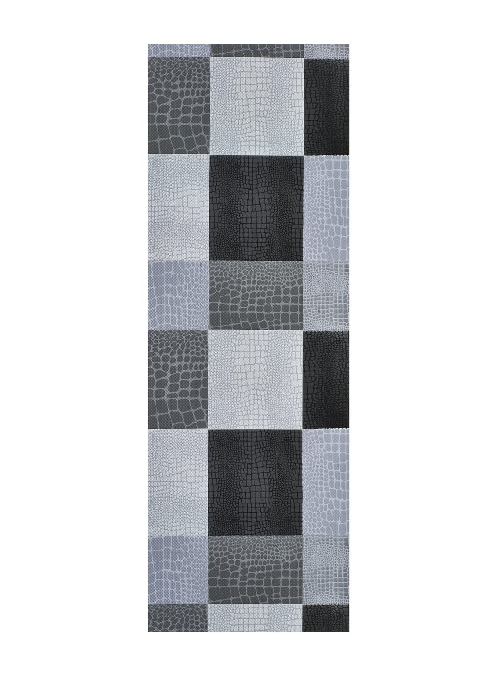 Alfombra vinílica de cocina multicolor 48x100 cm