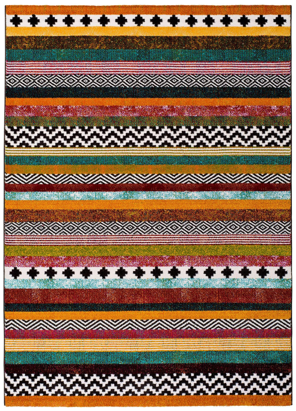 Tapis ethnique multicolore 120x170 cm - Maisons du Monde
