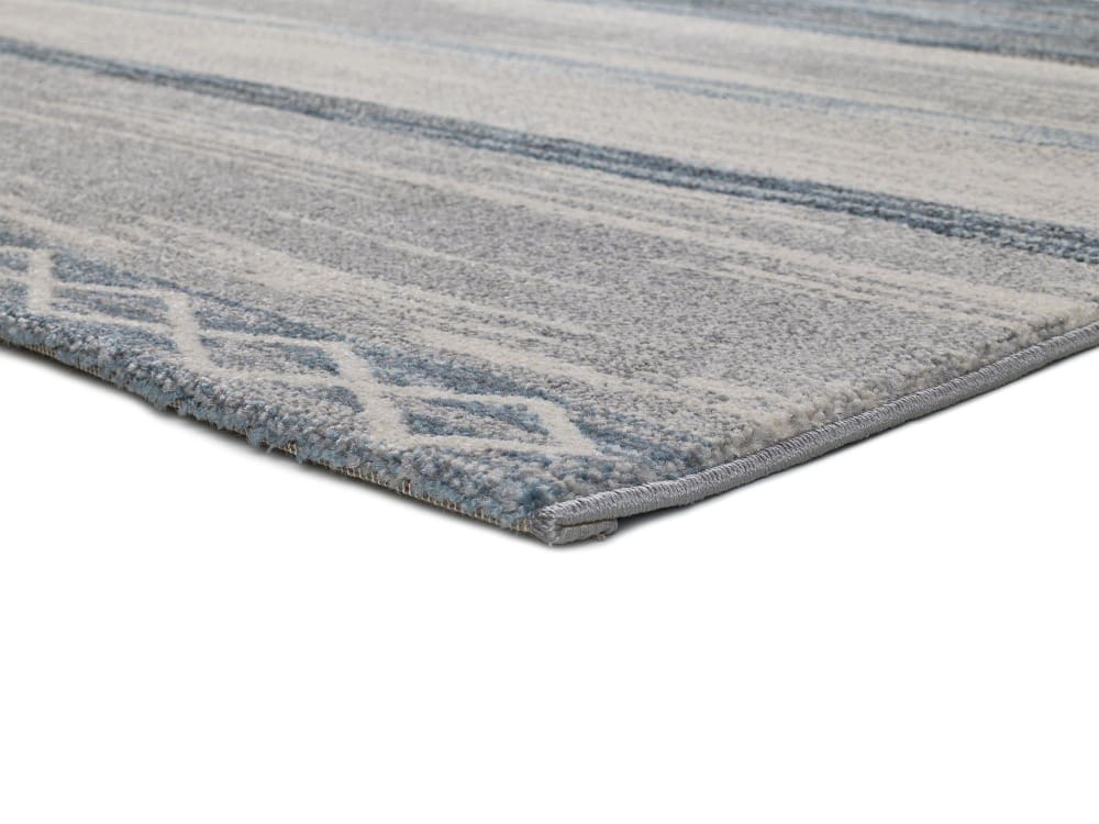 Tapis moderne gris/bleu 140x200 cm — vue 4