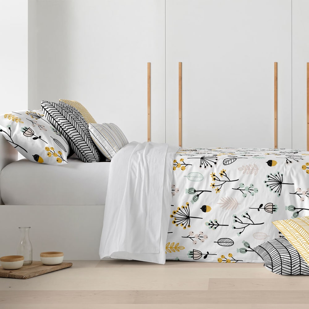 Funda de cojín 100% algodón multicolor 30x50cm - Maisons du Monde