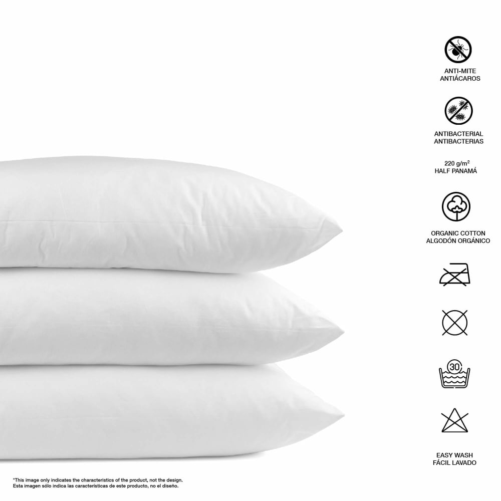 Funda de cojín 100% algodón negro 30x50cm - Maisons du Monde