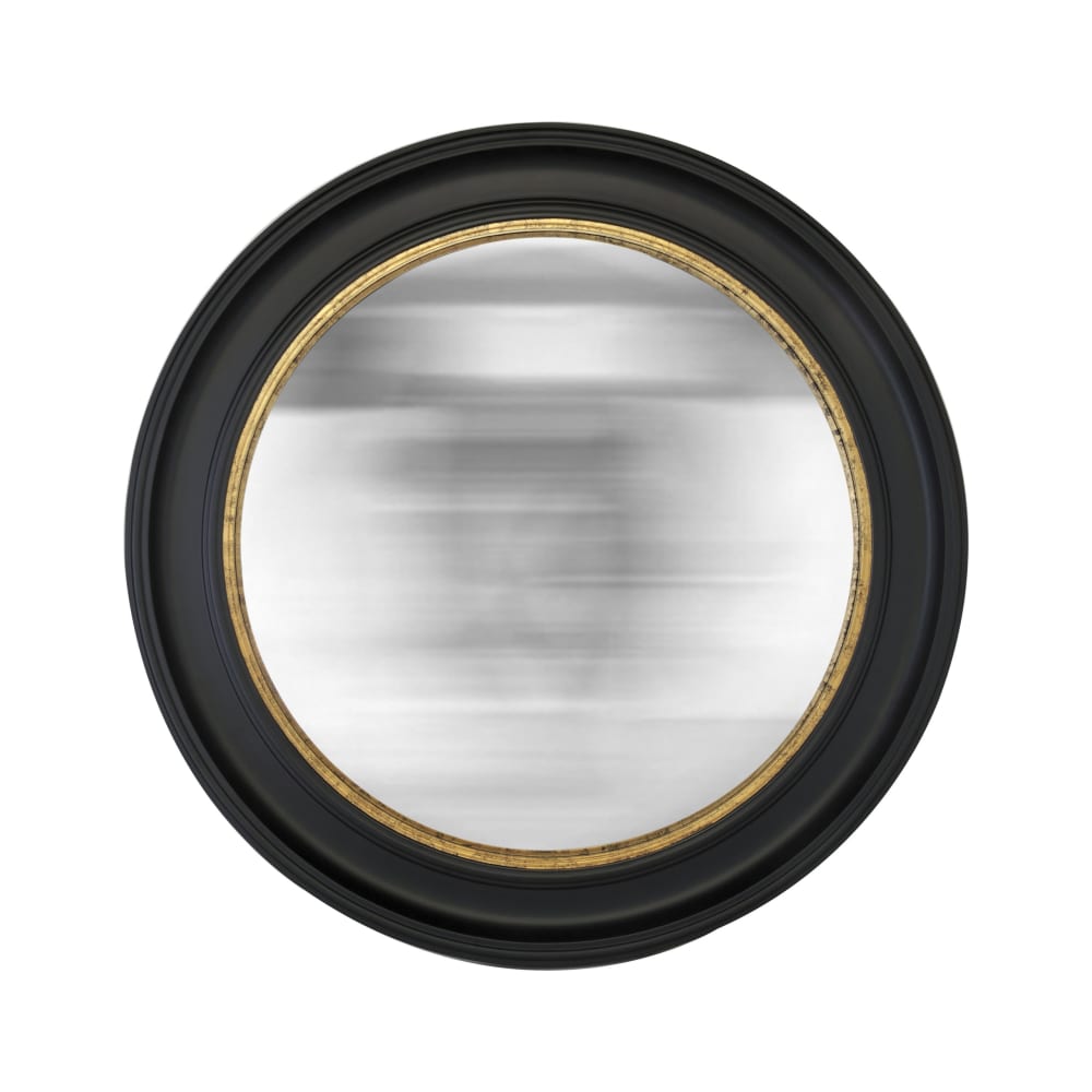 Miroir rond convexe 100x100cm noir - Maisons du Monde