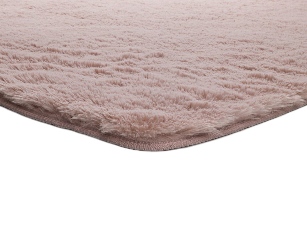 Tapis rose poudré, 60x100 cm — vue 4