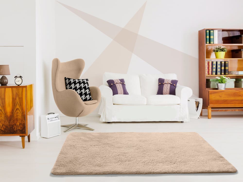Tapis beige, 160x230 cm — vue 3