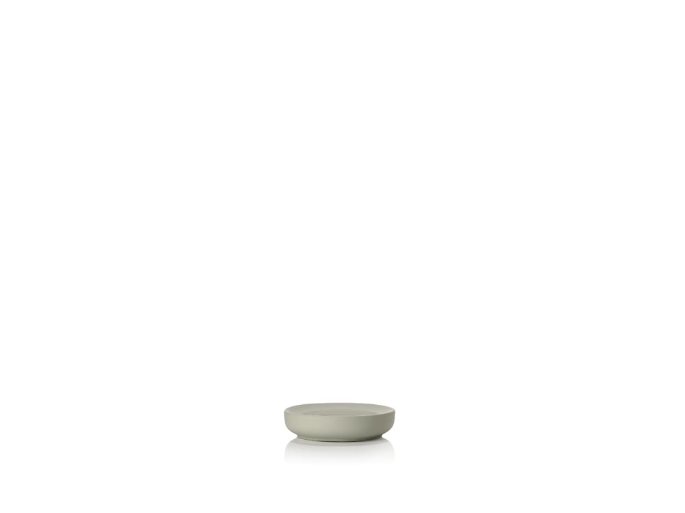Zone Denmark Porte-savon en grès vert pistache style classique chic - Pierre