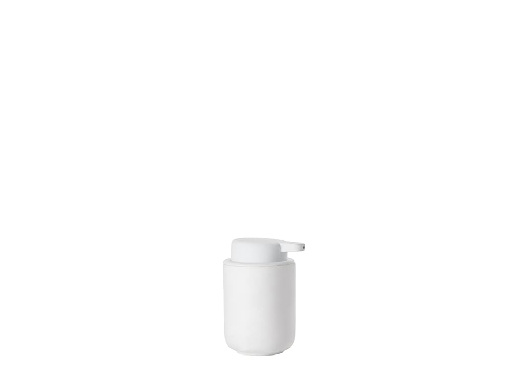 Zone Denmark Distributeur de savon en argile blanc style classique chic - Pierre