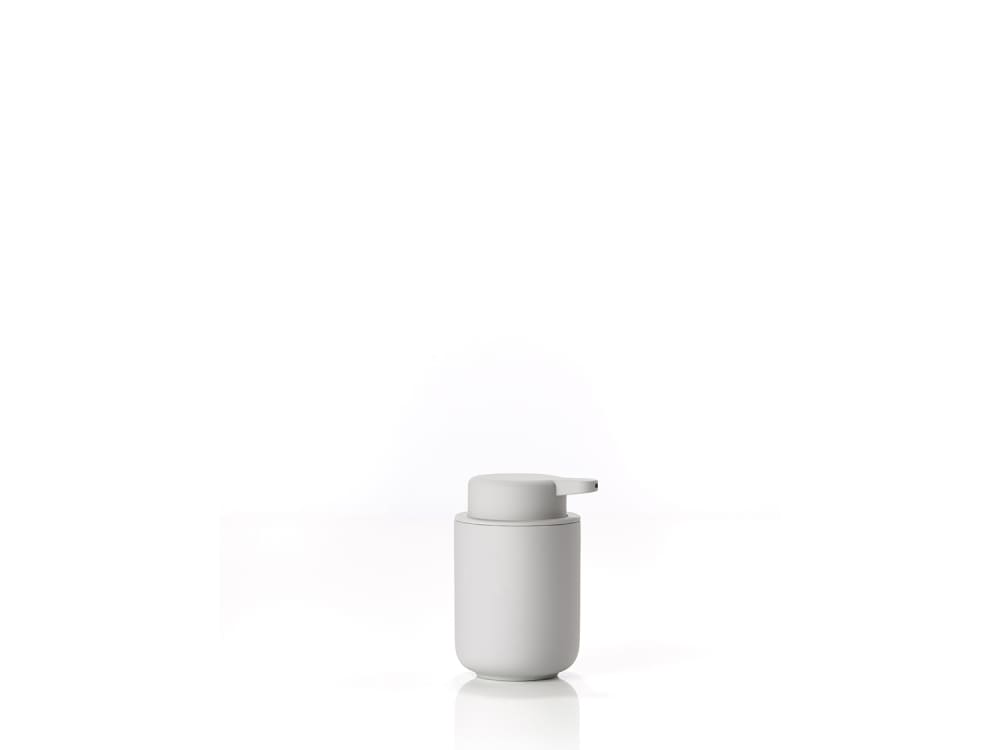 Zone Denmark Distributeur de savon en argile gris clair style classique chic - Pierre