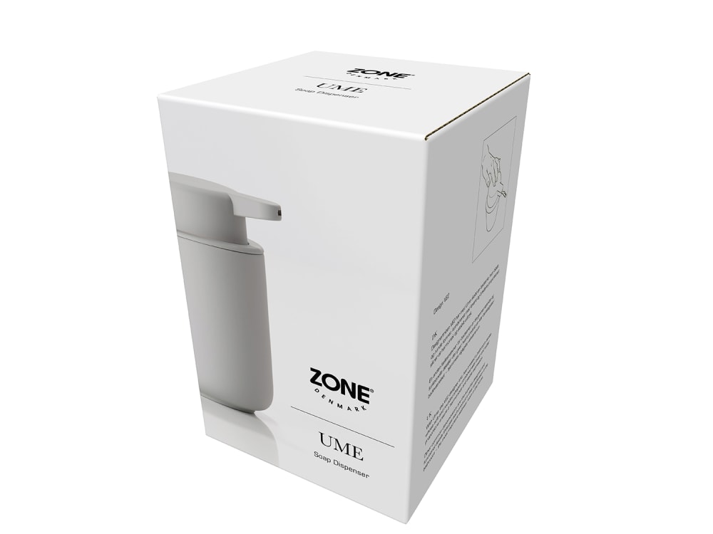 Distributeur de savon en argile gris clair - Maisons du Monde