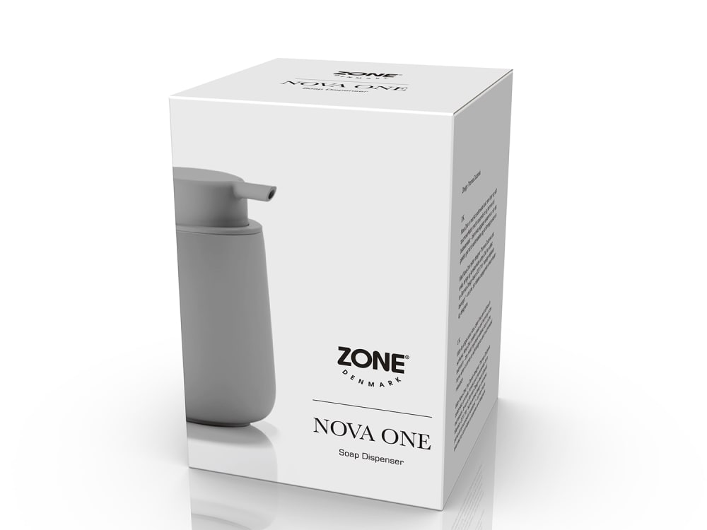 Distributeur de savon en argile beige gris - Maisons du Monde