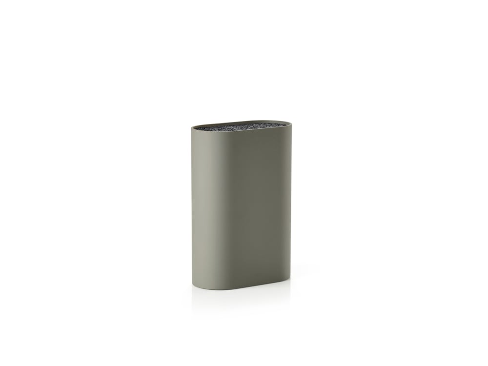 Bloc à couteaux en polypropylène taupe Bloc à couteaux en polypropylène taupe