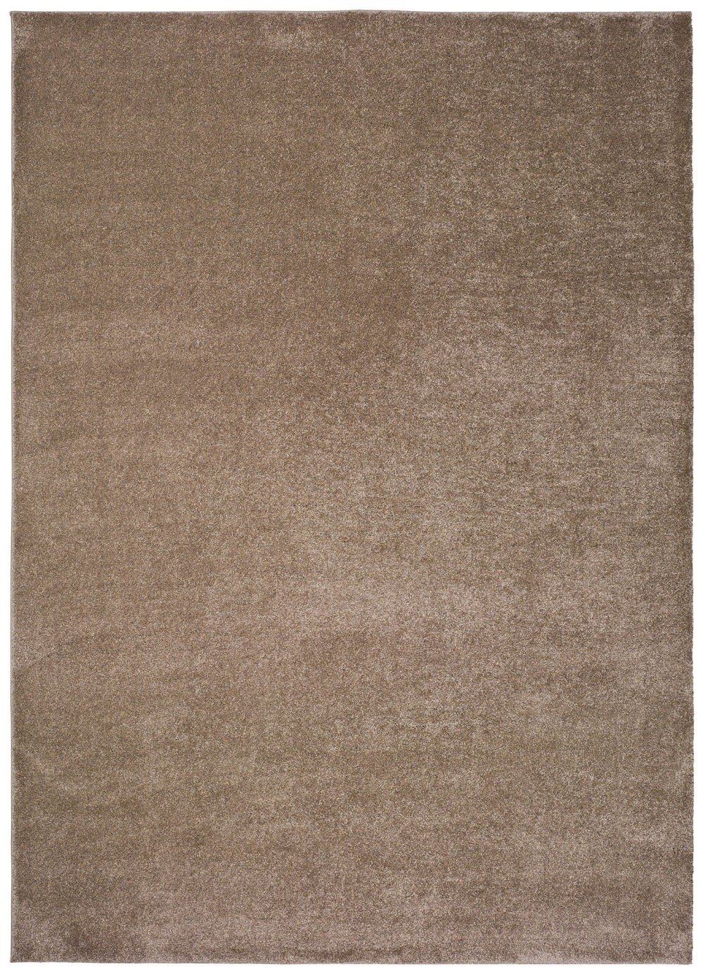 Kurzflorteppich, Einfarbiger, beige, 140x200 cm - Maisons Du