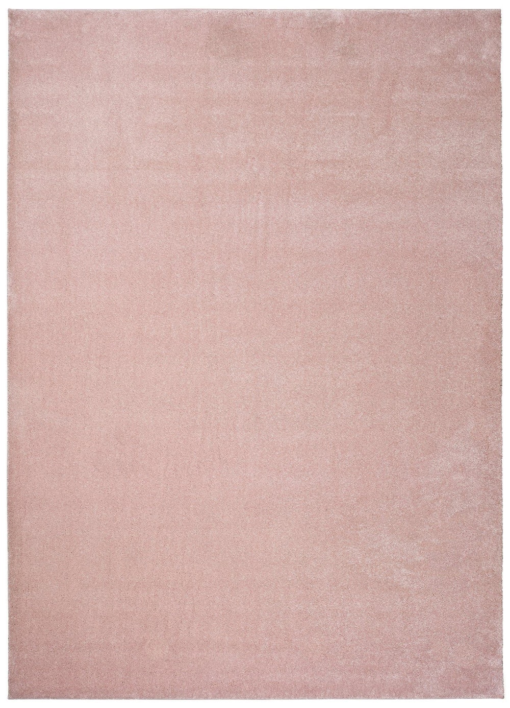Tapis uni rose  160x230 cm