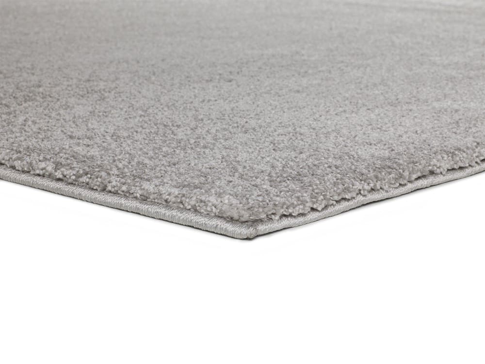 Tapis uni argent 200x290 cm — vue 4