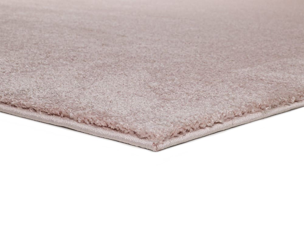 Tapis uni rose 80x150 cm — vue 4