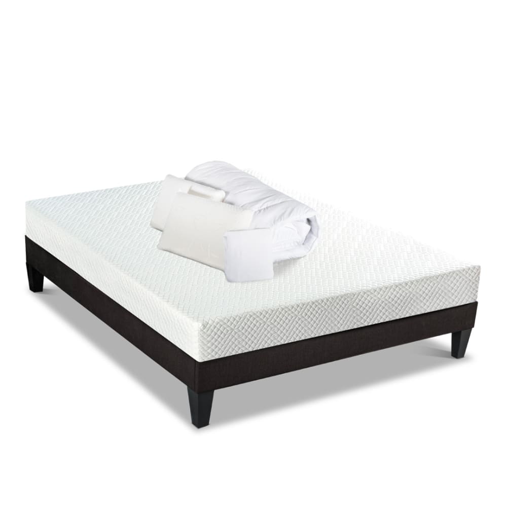 Pack Matelas + Sommier + Accessoires 90x200 cm