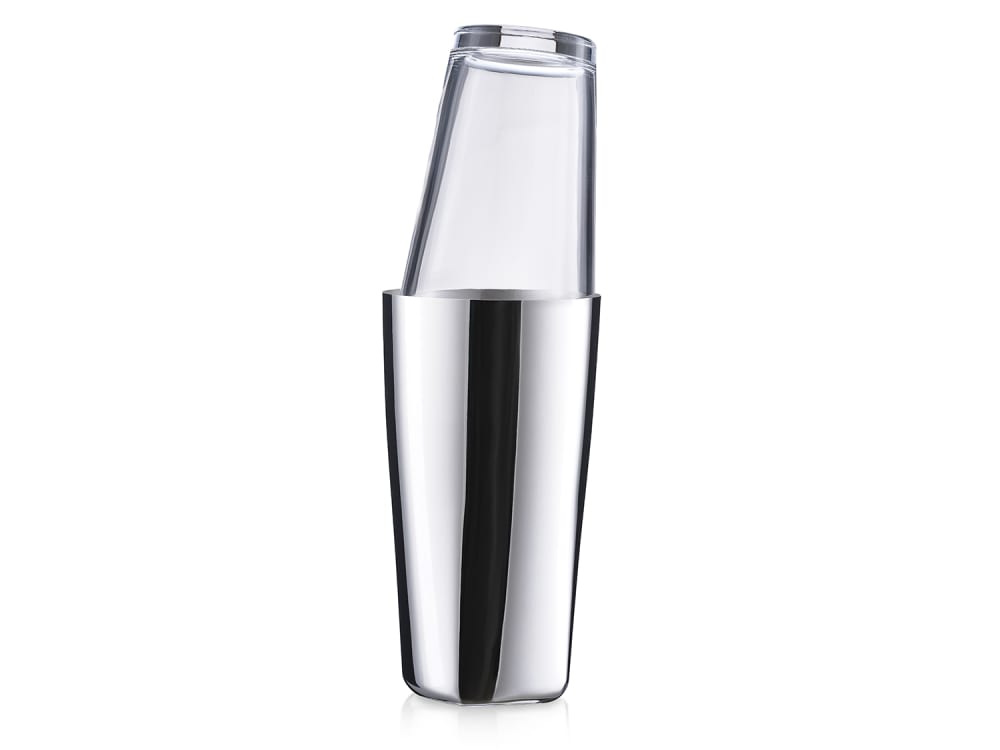 Agitateur Boston en acier argent Agitateur Boston en acier argent