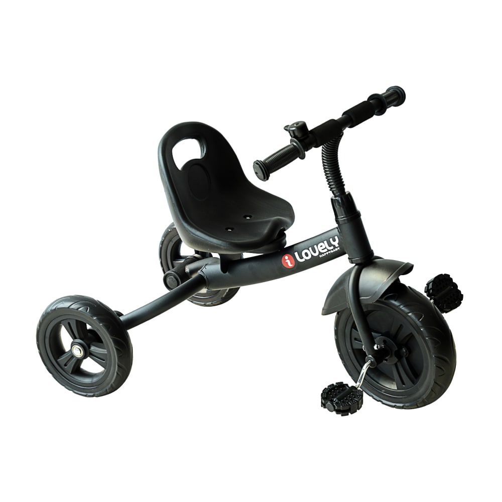 Tricycle enfants multi-équipé noir (Homcom) - Image 1