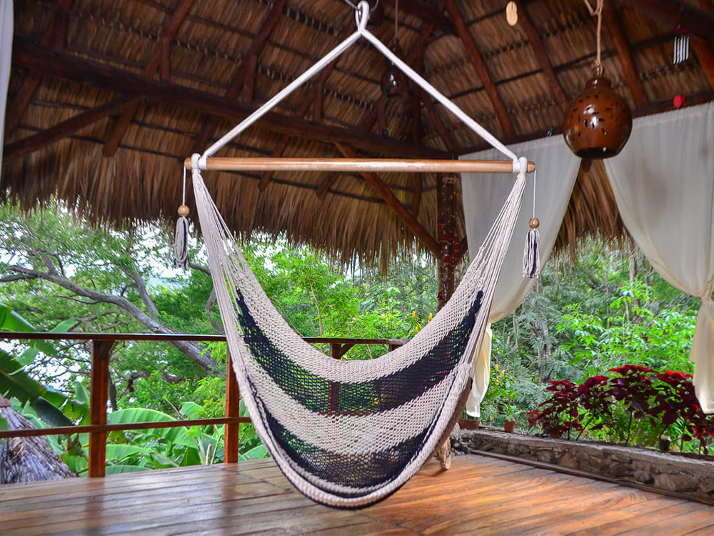 Bluefields XL - Amaca del Nicaragua - Ecrù e blu - 100% cotone -