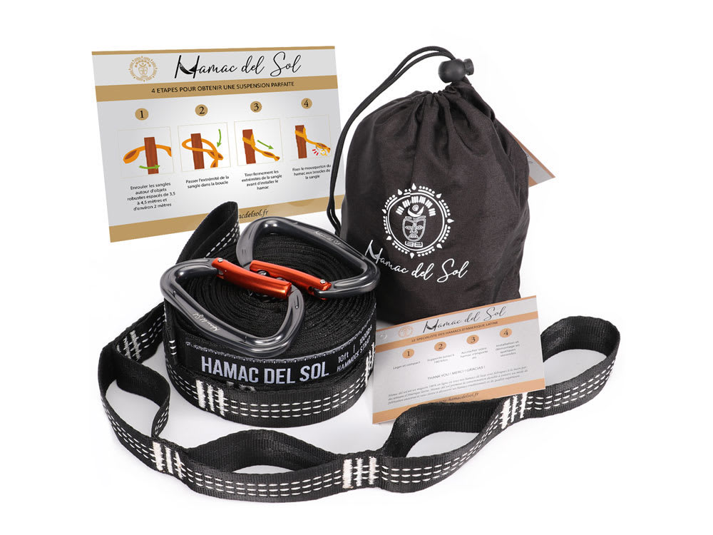 Hamac del sol Kit de correas
