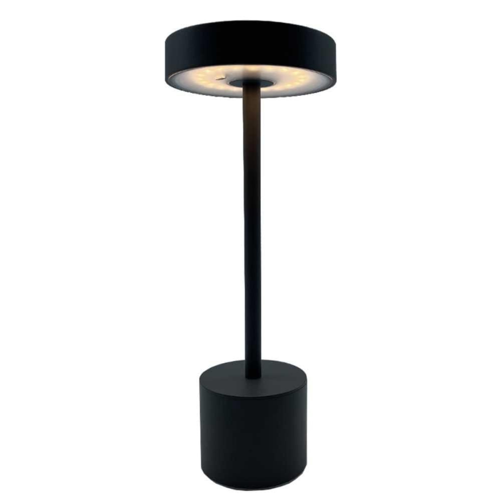 Lampe de table sans fil acier gris anthracite h30cm - Maisons du Monde