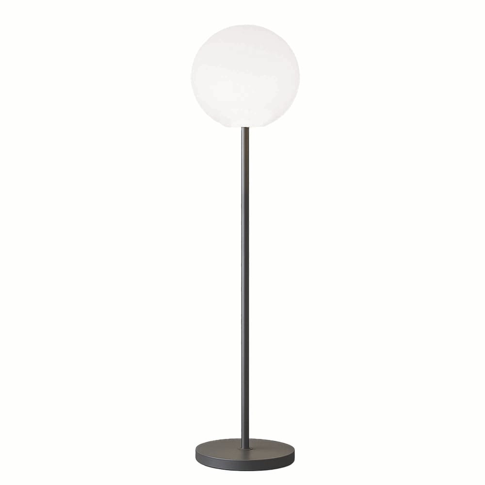 Lampadaire sans fil Polyéthylène Gris h150cm