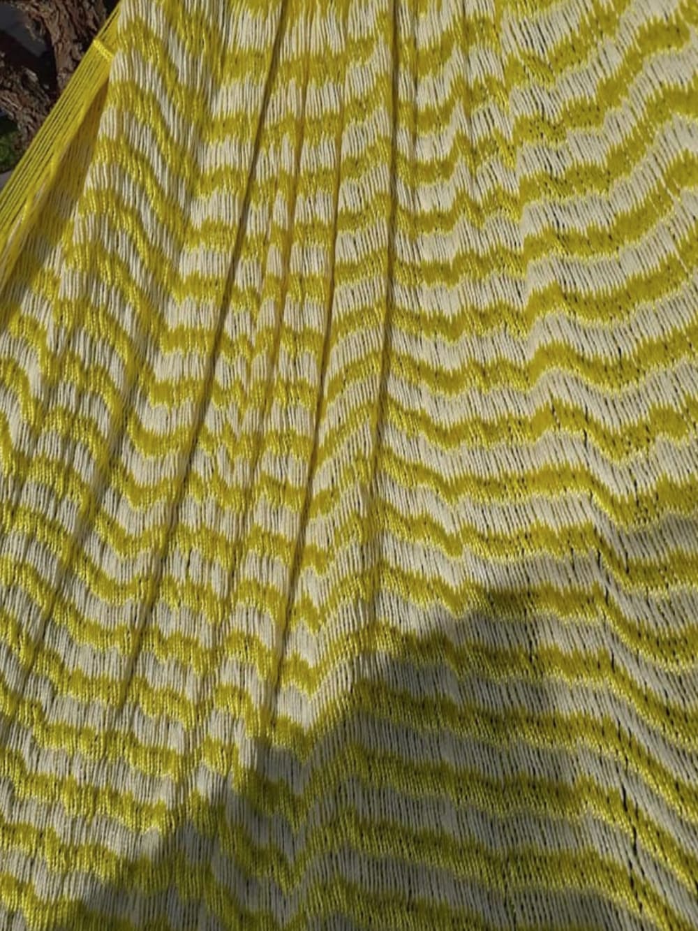 Hamaca tradicional mexicana XL Amarillo - Hamac del sol