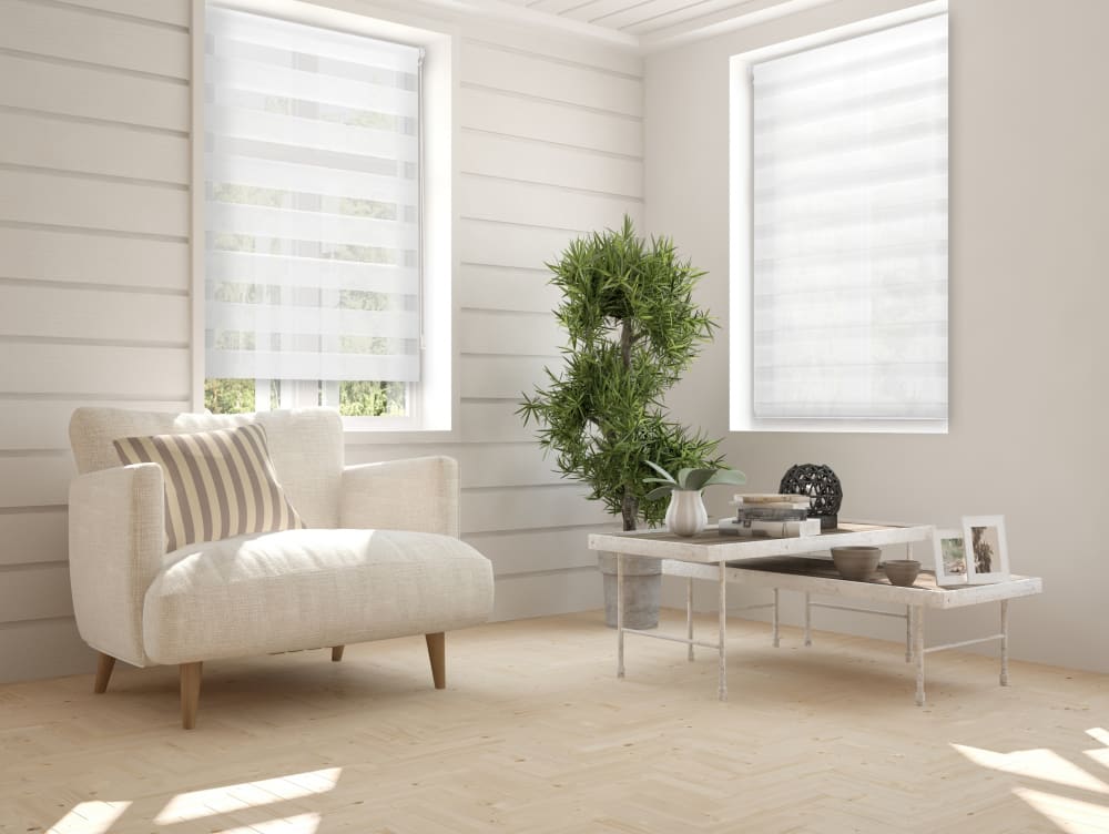 Estor enrollable crema noche y día fácil montaje 42X180 - Maisons du Monde
