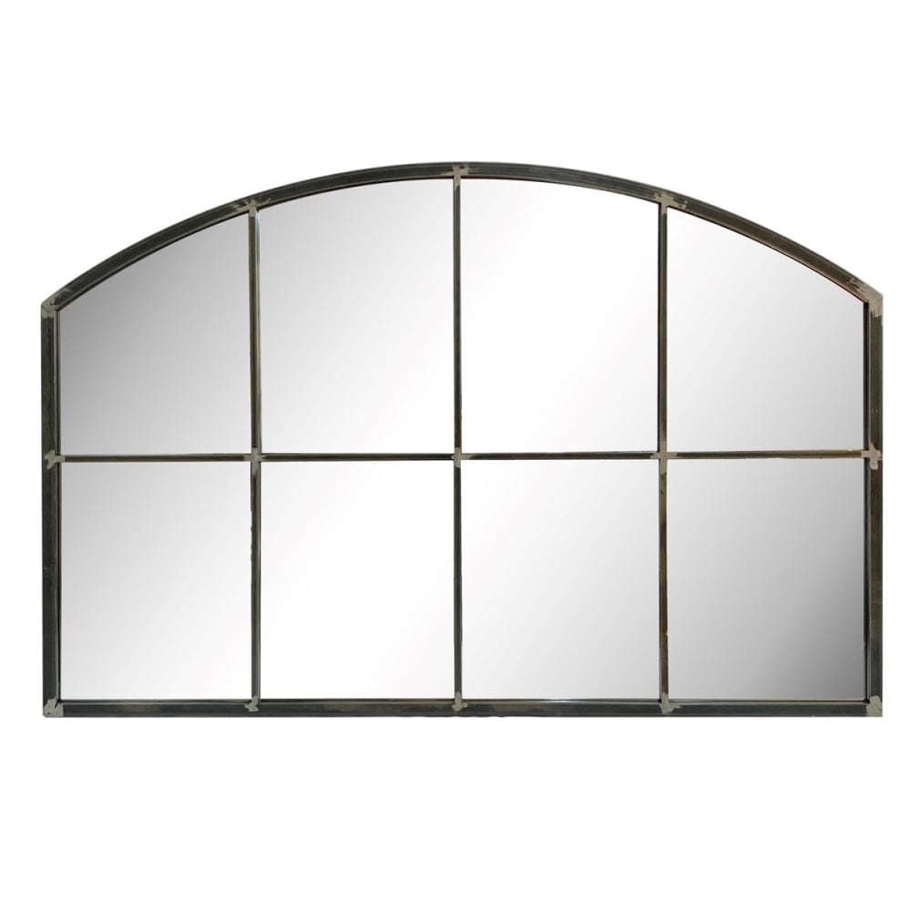 Miroir de style indus en arc 120x80cm - Noir - Maisons du Monde