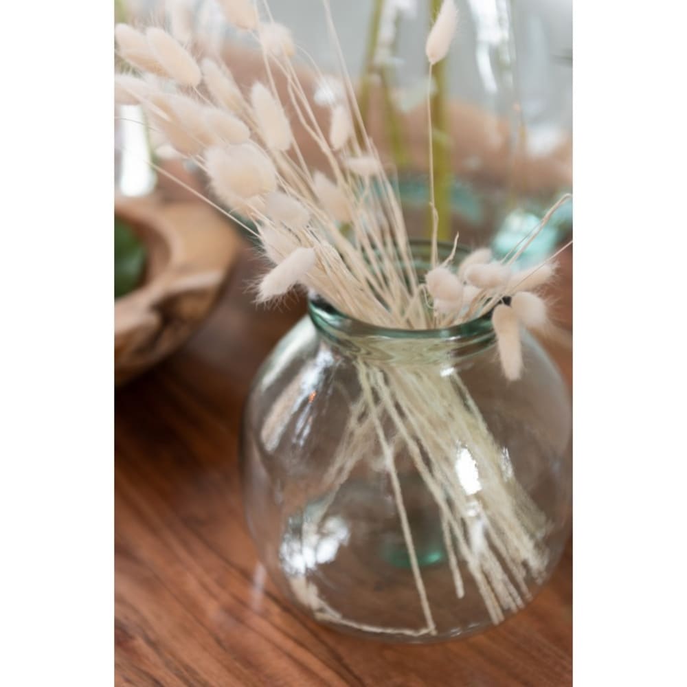 Vase verre transparent H20cm — vue 3