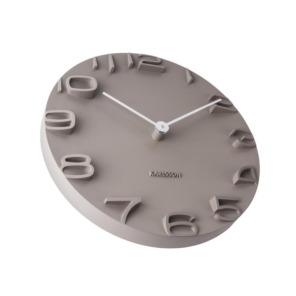 Horloge murale gris ø42cm - Maisons du Monde