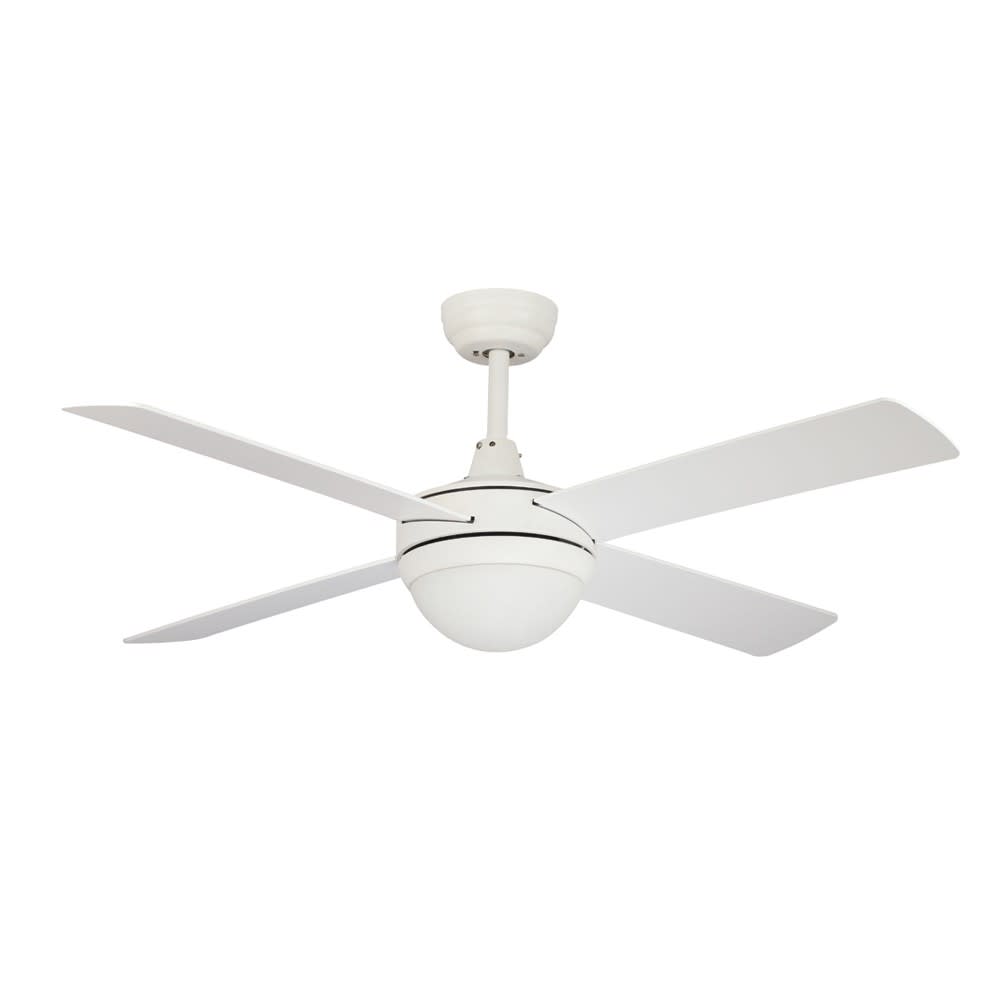 Wonderlamp Ventilador de techo pequeño blanco