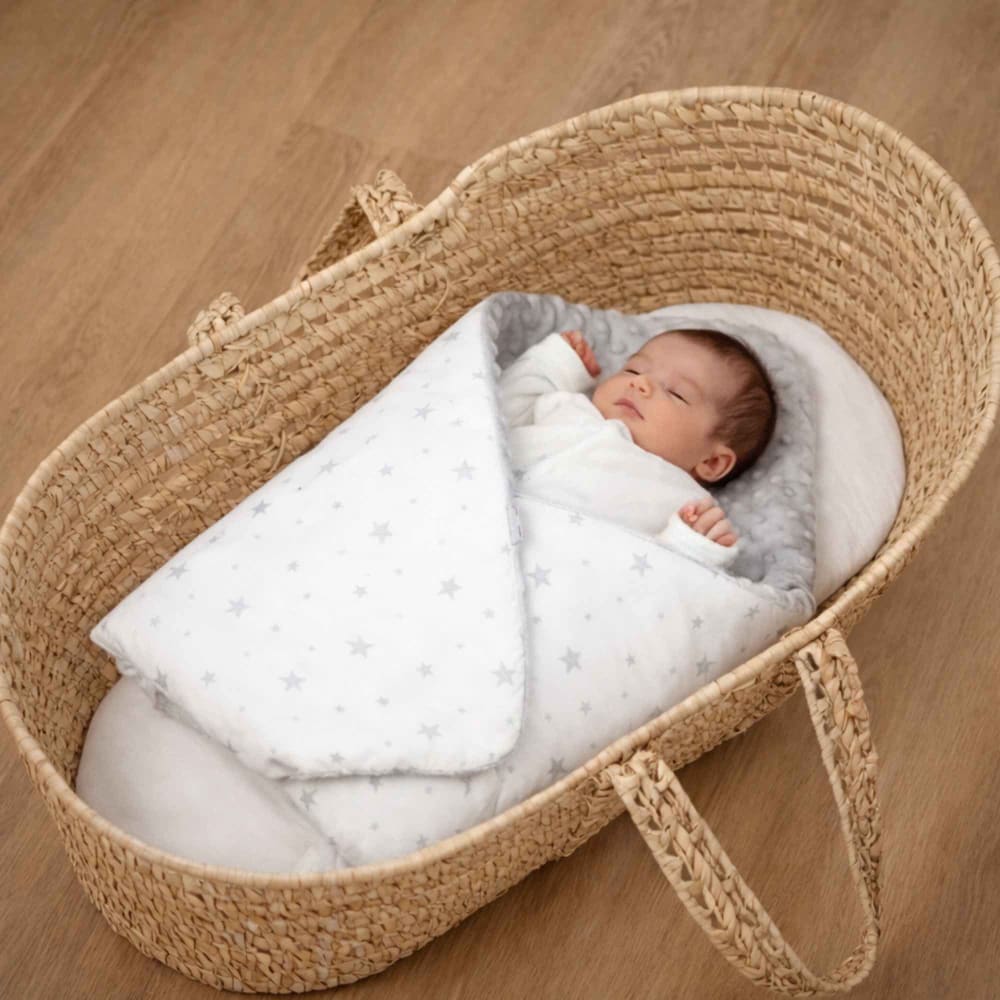 Sacco nanna avvolgente per neonato in cotone - Sevira Kids