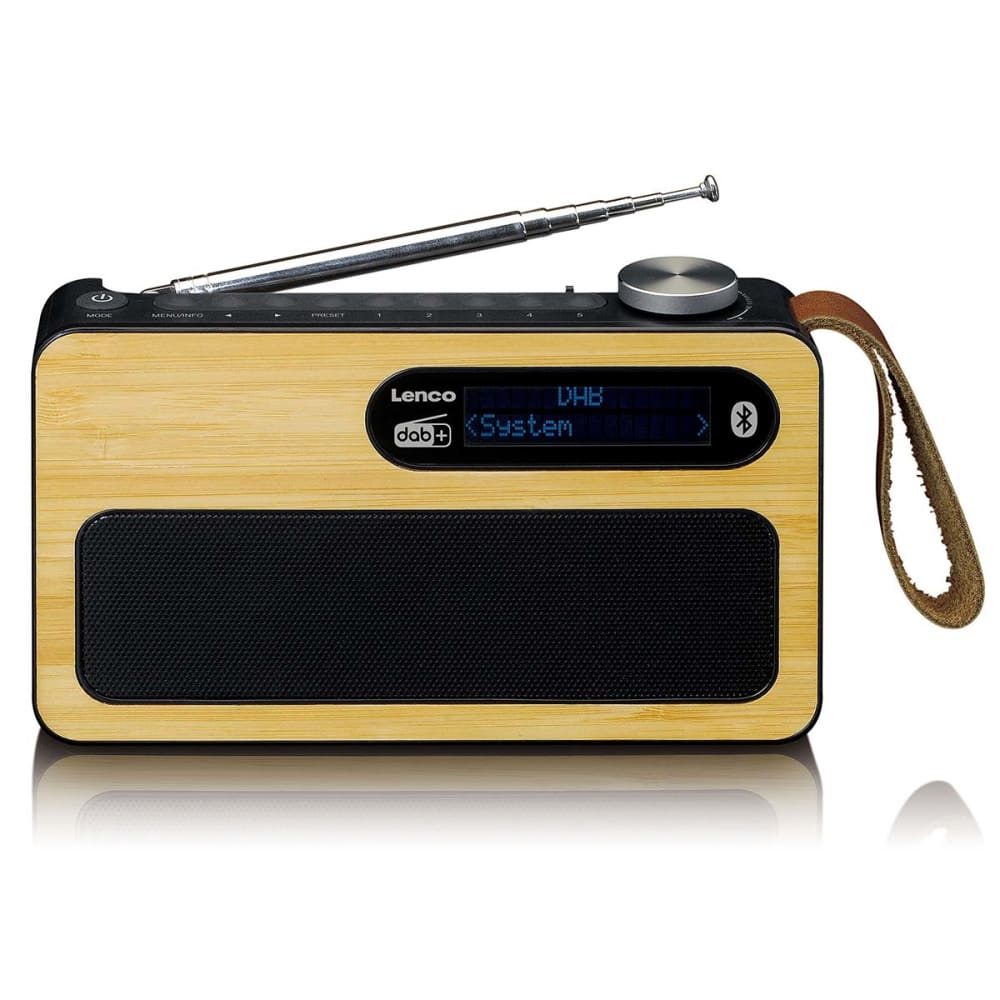 Radio dab+ bambou