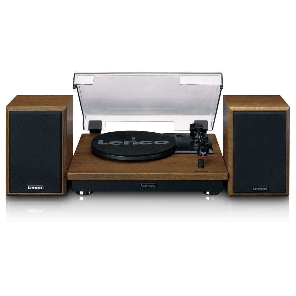 Platine vinyle avec haut-parleurs