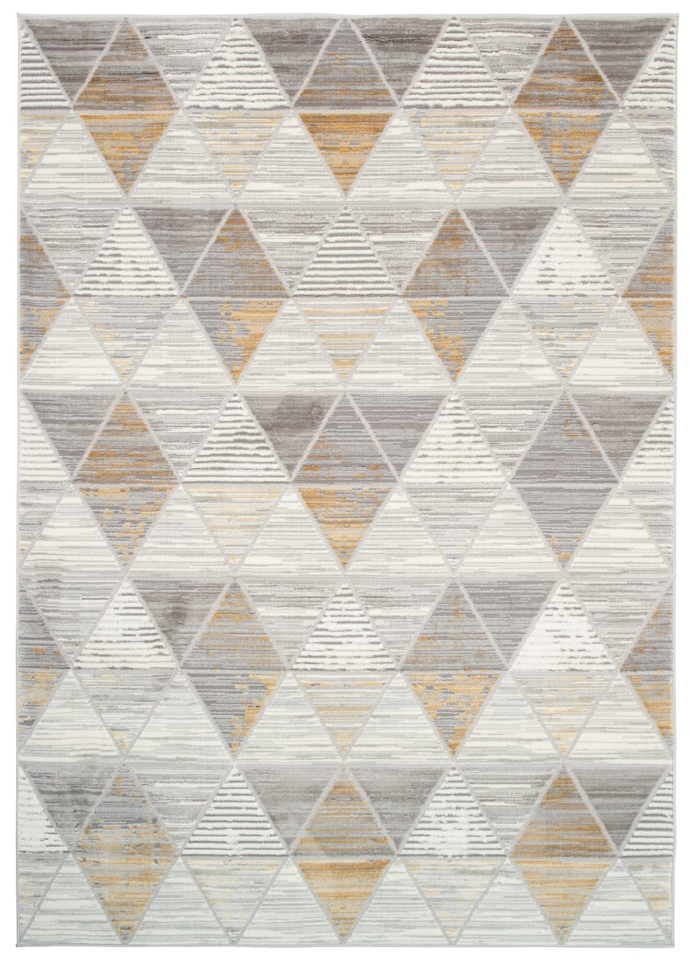 Alfombra de salón gris miel crema antracita 3d 140 x 200 cm