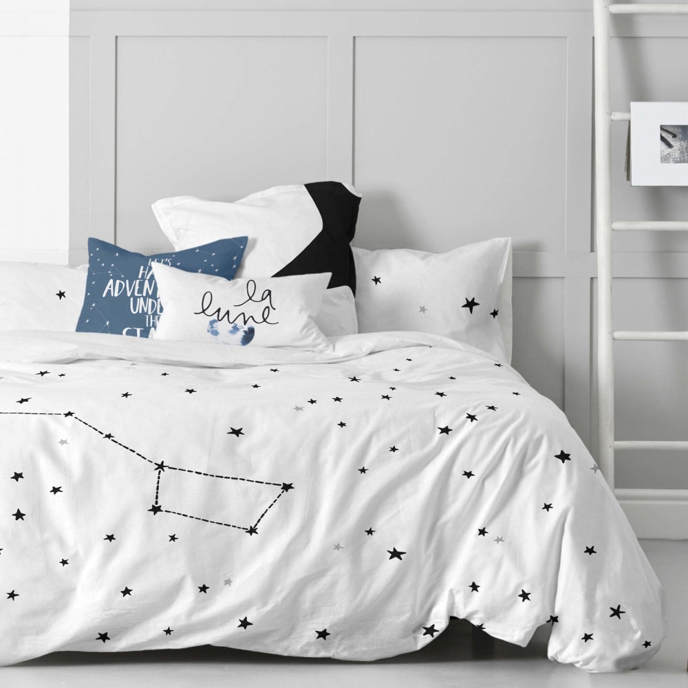 Funda nórdica 100% algodón multicolor 155x220 cm (cama 80/90)
