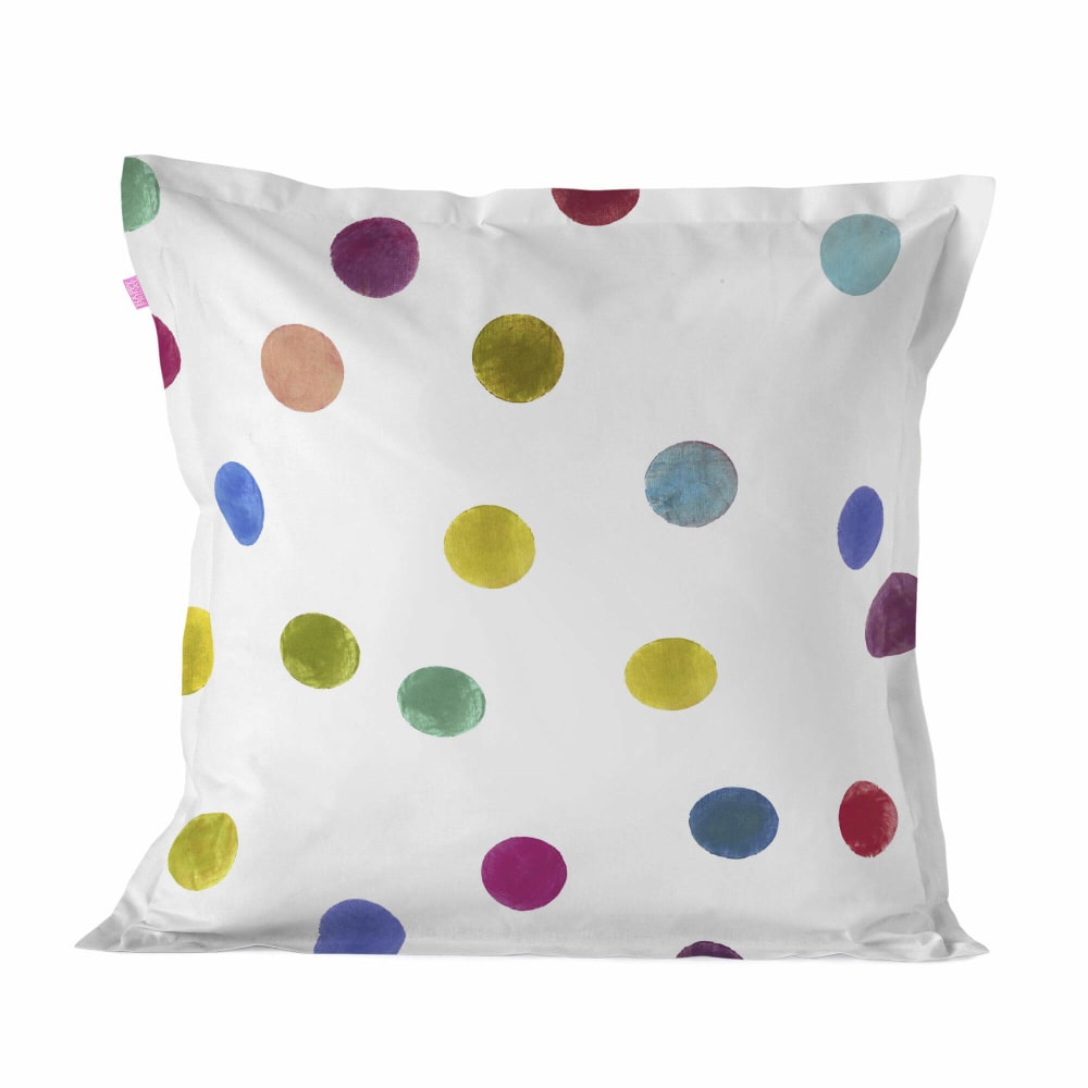 Funda de almohada 100% algodón multicolor 60x60 cm